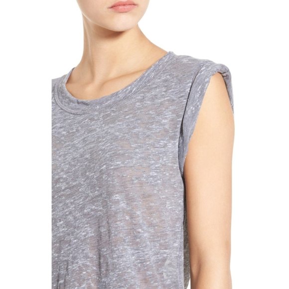 LNA PE Burnout Muscle Tee Distressed Slub Edgy XS - Picture 5 of 10